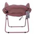 thumbnail image 3 of Mainstays Kitty Embroidery Kids Moon Chair, Pink, 3 of 5