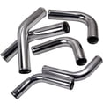 thumbnail image 3 of 2.5 inch Universal Aluminum Intercooler Turbo Piping pipe Kit+ Silicone+Clamp, 3 of 6
