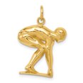 thumbnail image 1 of Charme Nageur/plongeur en Or Jaune 14K, 1 of 2