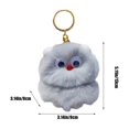 thumbnail image 4 of Yhmxh Lovely Plush Keychain-Cute Stuff Pendant Stuffed Animals Little Owl Keyring Keychain Gift for Handbag,Purse,Backpack,Car Keys, 4 of 7