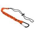 thumbnail image 1 of Unique Bargains 24 Inch 0.8 Inch Width Tool Lanyard with D Hook Safety Tool Leash, Orange, 1 of 5