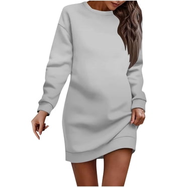 Gspmoly Robes d'Été pour Femmes 2025, Robe à Enfiler Imprimée à Col Rond et Manches Courtes pour Femmes, Robes de Vacances pour Femmes Économies d'Été Liquidation