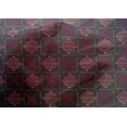thumbnail image 4 of oneOone Cotton Silk Fabric Leaves & Geometric Block Printed Craft Fabric BTY 42 Inch Wide, 4 of 4