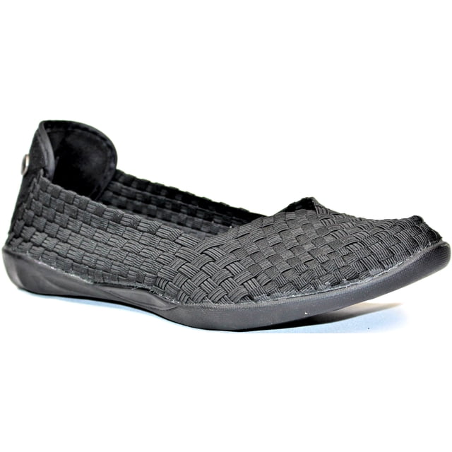 Bernie Mev Ballerines Plates de Défilé pour Femmes - Noir