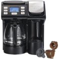 thumbnail image 1 of Refurbished Hamilton Beach 49902 FlexBrew Trio Single Serve Coffee Maker, Black, 1 of 3