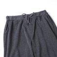 thumbnail image 3 of Kmbangi Men Sports Set, Solid Color Hoodie Zip Tops, Long Loose Pants Suit, 3 of 7