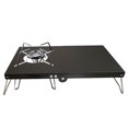 thumbnail image 4 of Graflsoa Portable Aluminum Alloy Folding Camping Table with Heat-Resistant Surface, Compact Design, and Carrying Bag for Outdoor BBQ, Picnic, and Fishing, 4 of 5