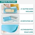 thumbnail image 3 of Youkk Butter Bells Butter Soft And Spreadable Without Refrigeration Butter Box B, 3 of 6