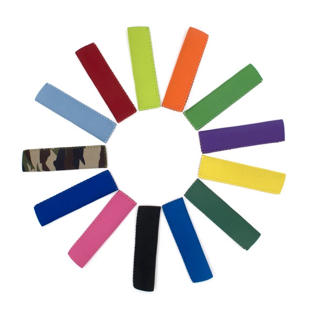 (10 Pcs) Aspire Neoprene Ice Pop Sleeve Holder, Multi Color
