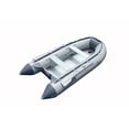 thumbnail image 2 of BOATIFY 10.8 ft Inflatable Boat Raft Fishing Dinghy Pontoon Boat Kayak with Aluminum Floor-Grey, 2 of 3