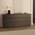 thumbnail image 2 of Ardea Commode Contemporaine de 72 Pouces en Noyer (6 Tiroirs), 2 of 8