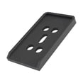 thumbnail image 1 of PC CPU Holder Stand Mobile Cart Rolling with Wheels Cart for Office Home Under Desk ParallelWheel Black, 1 of 4