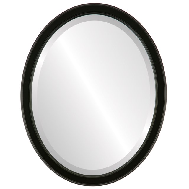 Toronto Framed Mirror - Matte Black