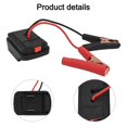 thumbnail image 3 of Igniter Jump Starter Clip Lithium Battery Booster Cable Adapter Kit for daiyi, 3 of 4