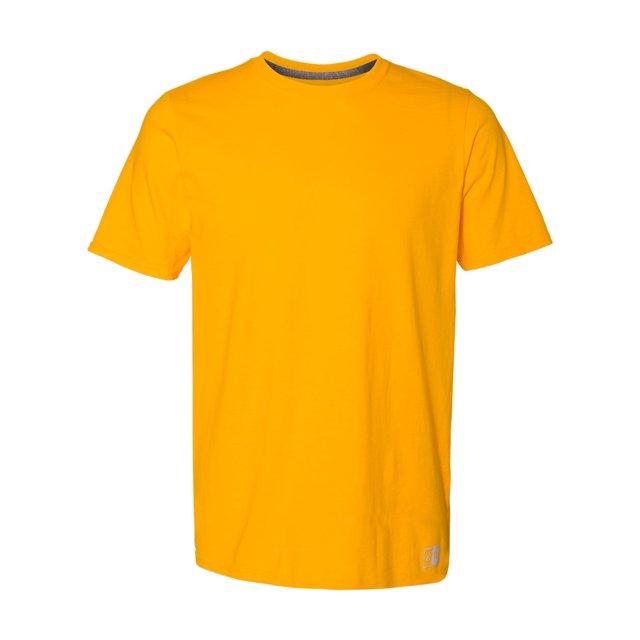 Russell Athletic Essential 60/40 Performance T-Shirt, 3XL, Gold