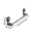 thumbnail image 3 of Dpityserensio Towel Rack Suction Cup Strong Punch-free Bathroom Towel Rack Wall Hanging Bathroom Shelf, 3 of 3