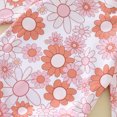 thumbnail image 2 of B91xZ Girls One Piece Swimsuit One Shoulder Ruffle Bathing Suit Adjustable Swimwear,Pink 18-24 Months, 2 of 5