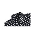 thumbnail image 4 of INSPIRE CHIC Men's Shirt Polka Dots Pattern Point Collar Long Sleeve Button Down Shirt 50 Black, 4 of 7