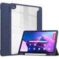 thumbnail image 1 of KOMI Tablet PC Case Case Compatible with Lenovo Tab M10 Plus (Gen 3 2022) 10.6"Tablet Case, TPU Slim Cover Auto Wake/Sleep Smart Case with Clear Transparent Back Shell Back tablet protection Dark Blue, 1 of 5