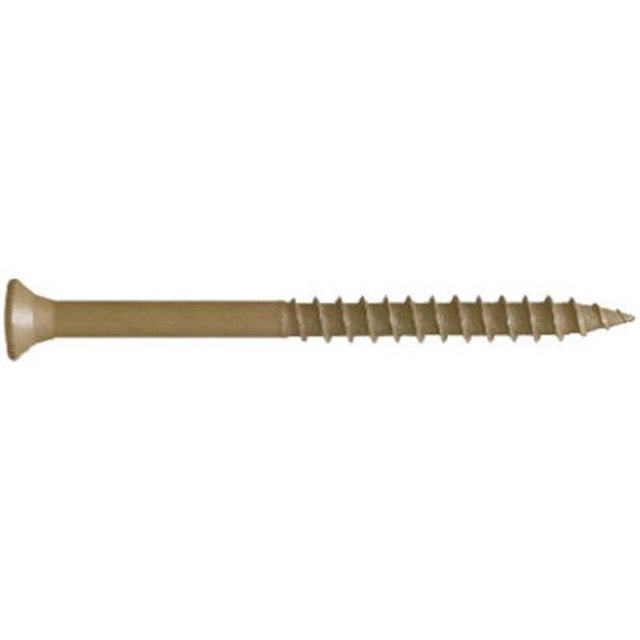 Deck Screws With Bit, Gold, 2 In., 1,750-Pk. Bucket - FMGD002-1750