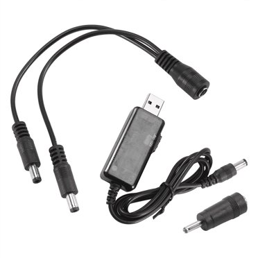 Usb Boost Cable 5V Step Up To 9V 12V Dc Voltage Converter 1A Step-Up Volt Transformer Dc Power Regulator With Switch And Led Voltmeter Display