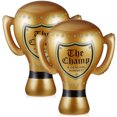 thumbnail image 1 of 2 Pcs Trophée Gonflable avec Poignées Décorations de Fête pour Jeux Activités en Classe, 1 of 6