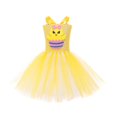 thumbnail image 1 of SXcggal One Robe Tutu Sans Manches pour Filles Deuxe avec Bandeau Ensemble Tenue Respirante Mignonne Décontractée Robe pour Fille, 1 of 5