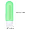 thumbnail image 2 of WHAMVOX 6Pack Travel Size Lotion Bottle Set Cylindrical Shape for Travel Essentials and Airplane Flying, 2 of 7