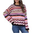 thumbnail image 2 of Cache-maillots pour Femmes Mode pour Femmes Col Rond Manches Longues Ample Ajouré Blouse de Plage Cache-Maillot pour Maillots de Bain Robe pour Femmes en Liquidation, 2 of 6