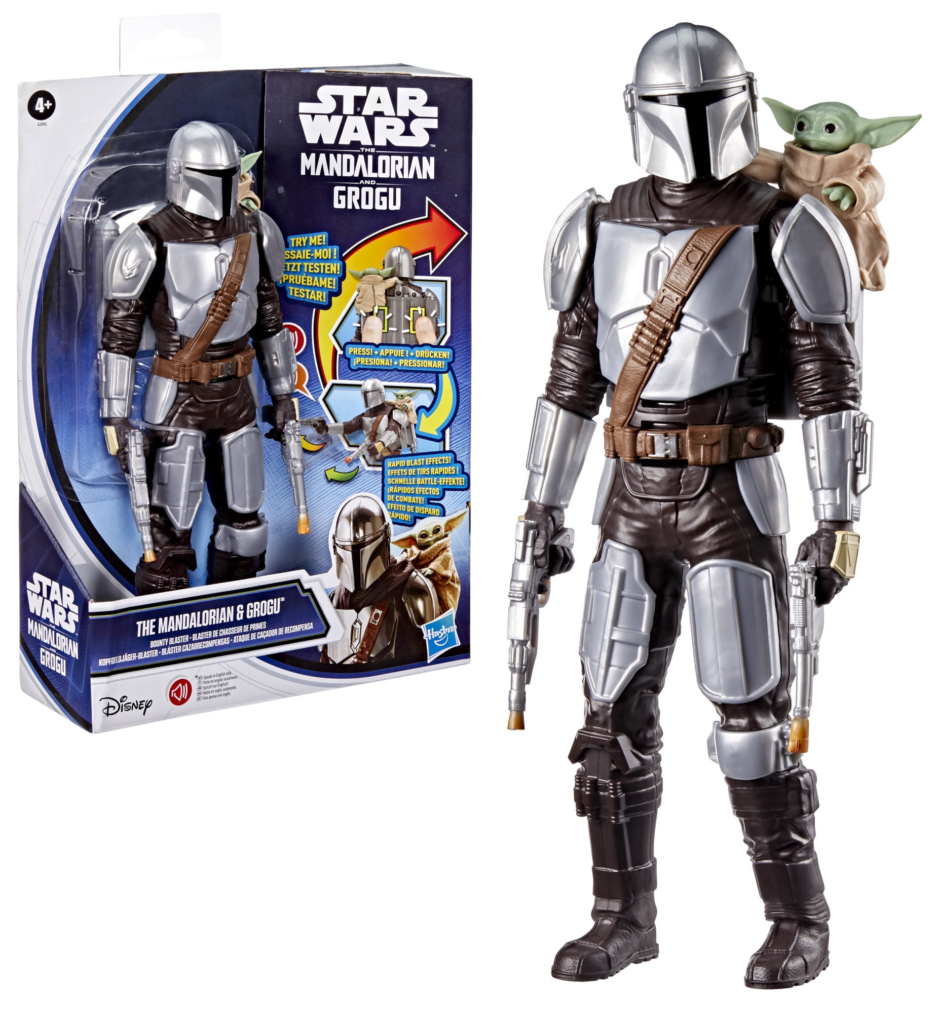 Star Wars The Mandalorian & Grogu, figurine Mandalorien