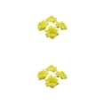 thumbnail image 2 of Decodeary 50pieces Low Maintenance Soft Texture Fabric For Albums And Decorations Realistic Appearance Fiber Wide Application Yellow 4.5cm 2Set, 2 of 6