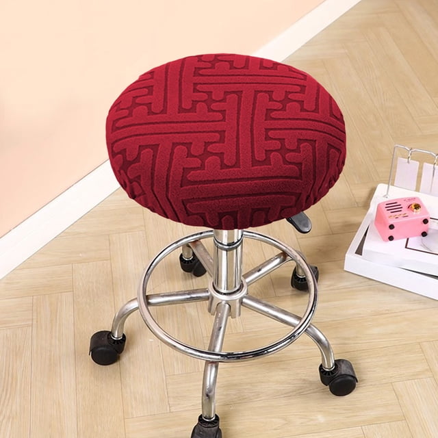 Stool Covers Round Bar Stool Covers Oppose Slip Seat Cover With Elastic Bands Sturdy