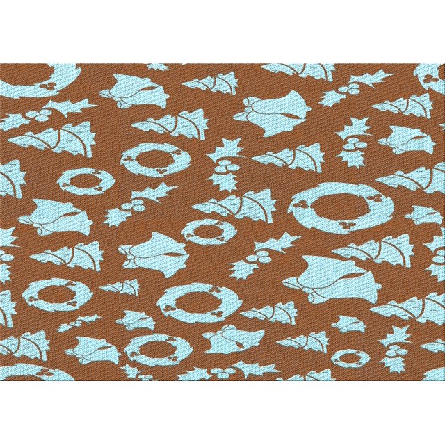 Ahgly Company Tapis Rectangulaire Lavable en Machine Intérieur Transitionnel Acajou Brun, 5 Pieds x 7 Pieds