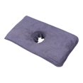 thumbnail image 2 of Tachiuwa Serviette de Table de Massage Coussin pour Visage avec Trou Lavable Réutilisable Protecteur Peau Gris, 2 of 9