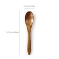 thumbnail image 2 of Tableware 6pcs Solid Wooden Spoon Set for Cooking and Stirring with Japanese- Design Small Wooden Spoon Kitchen Utensils for Everyday Use, 2 of 4
