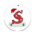 thumbnail image 2 of CEHVOM Christmas Alphabet Decorations Personalized For Gift Christmas Tree Hanging Ornament DIY Creative Decorations Clearance, 2 of 2
