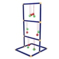 thumbnail image 2 of Ladder Toss, Ladder Ball Tossing Game Toss Match with 12pcs Small Balls for Family for Backyard, 2 of 7