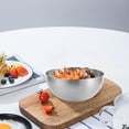 thumbnail image 4 of Stainless Steel Mixing Bowl, Large Metal Kitchen Bowl, Salad Prep and Serving, Durable Rust Resistant, Easy Clean Dishwasher reliable, Essential for Home Cooks, 4 of 6