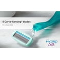 thumbnail image 3 of Schick Hydro Silk Sensitive Skin Razor with Bonus Eyebrow Razor, 3 of 9