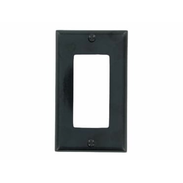 1 Assiette Gang Decora Noire