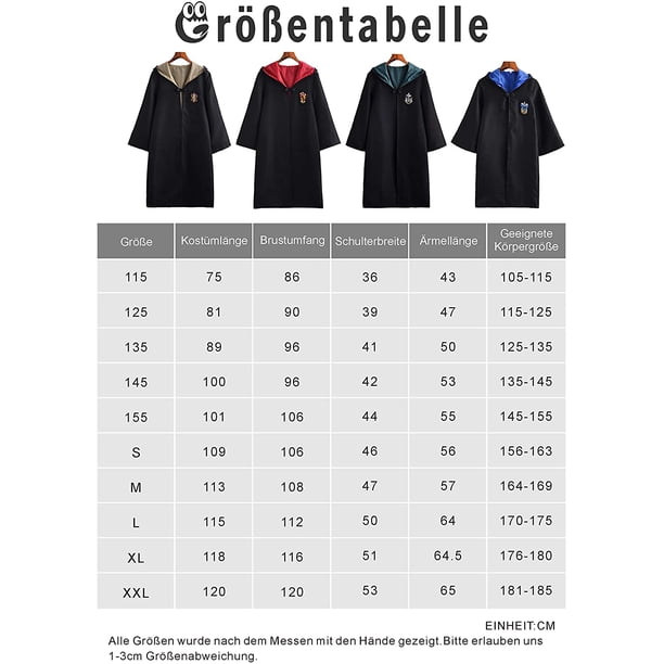 Kit Costume Magicien Adulte 5 Pièces – Cape, Baguette, Écharpe, Cravate, Lunettes – Pour Halloween Et Carnaval