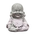 thumbnail image 1 of LNGOOR Statue de Bouddha Antique Assise pour Table Intérieure, 1 of 9