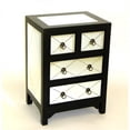 thumbnail image 2 of Wayborn Tanner Miroir 4 Tiroirs Accent Poitrine en Noir, 2 of 2