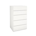 thumbnail image 1 of Commode 5 tiroirs Paris de Nexera, blanc, 1 of 5