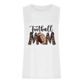 thumbnail image 2 of T-shirts pour Femmes Mode Femmes Mode Imprimé Col Rond Confortable Fête des Mères T-Shirt Ample Sans Manches Blouse Décontractée Hauts Femmes Blouses et Hauts Mode, 2 of 3