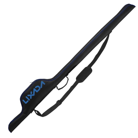 Lixada Sac pour Canne à Pêche 63 Pieds' Étui Portable pour Canne à Pêche Support Pliant pour Canne à Pêche Organisateur d'Attirail de Canne Grande Capacité Sac de Rangement Étui Souple
