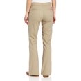 thumbnail image 2 of Dickies Pantalon en Sergé Extensible Coupe Ajustée Bootcut pour Femmes, 14 Régulier, Sable Désert, 2 of 2