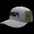 thumbnail image 1 of Rapid Dominance NAS5-WO-GRY Worm NASA Deluxe Cap, Gray - One Size, 1 of 3