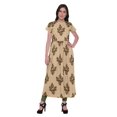 thumbnail image 1 of Moomaya Kurta à Manches Courtes Tunique d'Été Imprimée Kurtis à Fente avant pour Femmes, 1 of 5