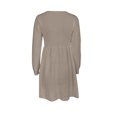 thumbnail image 4 of Gspmoly Robes Grande Taille pour Femmes aux Formes, Robe Chandail à Manches Longues et Col Rond Unie pour Femmes, Robe Chandail Longueur Genou, Robes Habillées pour Femmes jusqu'à 70 % de Rabais, 4 of 5